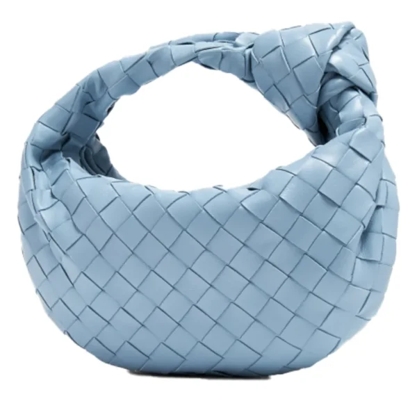 شنطة كتف صغيرة بوتيغا فينيتا جودي 23سم لون أزرق